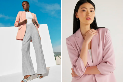 Serve Boss Babe Vibes in This Sophisticated Pastel Blazer