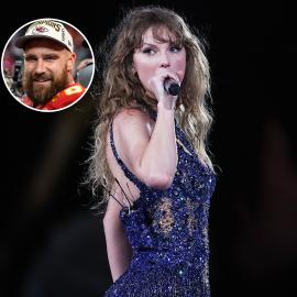 Taylor Swift Sings 'Karma Is the Guy on the Chiefs' for Travis Kelce