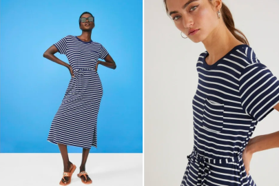 This Belted Dress Oozes Spring Cruise Style