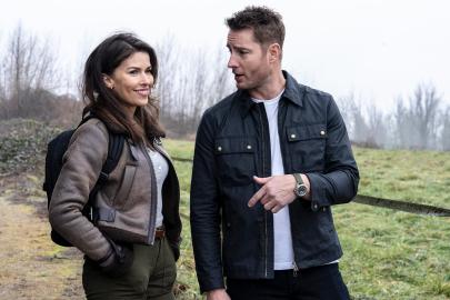 Justin Hartley, Sofia Pernas' Reunion on 'Tracker' Heated Up the Screen