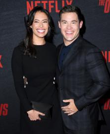 Chloe Bridges Welcomes Baby No. 1 With Adam Devine, Shares ‘Fussy’ Photos