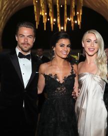 Derek Hough and Hayley Erbert Step Out to Support Julianne Hough