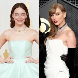 Emma Stone Includes Taylor Swift Song Title in 2024 Oscars Speech