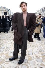 Cole Sprouse's Colossal Suit Is the Best Thing From Paris Fashion Week