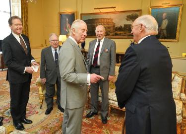 King Charles III Host Veterans at the Palace Amid Royal Controversies: Pic