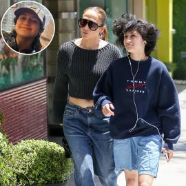 Jennifer Lopez and Emme Muniz Snap a Sweet Spring Break Selfie