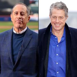 Jerry Seinfeld Jokes He Had a 'Horrible' Time Filming With Hugh Grant