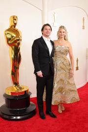 Josh Hartnett and Tamsin Egerton Are All Loved Up on 2024 Oscars Red Carpet