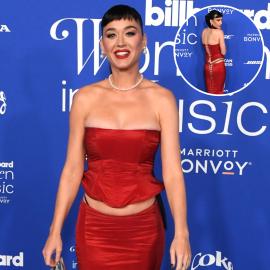 Katy Perry Flaunts Thong in 2-Piece Dress at Billboard Women in Music