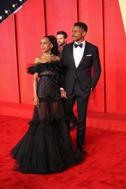 Kerry Washington and Nnamdi Asomugha Have Rare Date Night at Oscar Party