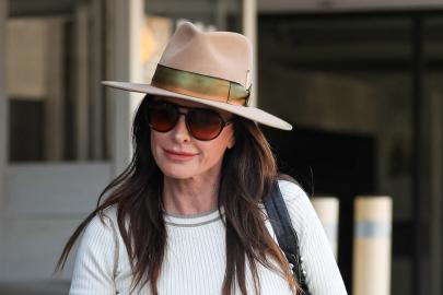 Get Kyle Richards' Ribbed Long-Sleeve Look for Lounging 