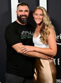 Kylie Kelce Jokes Jason Should 'Sleep With 1 Eye Open' Over Dance Prank