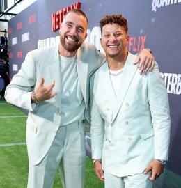 Patrick Mahomes Teases Travis Kelce for Being 1 of Oldest Chiefs Players