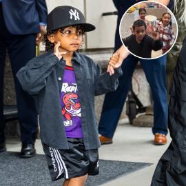 Psalm West Makes Rare Appearance Dancing to Sister North West’s New Song