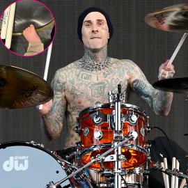 Rocky Makes a Tiny Cameo in Dad Travis Barker’s Blink-182 Tour Pic