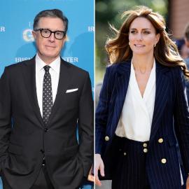 Stephen Colbert Acknowledges Skit That Poked Fun at Kate Middleton