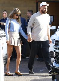 Taylor Swift and Travis Kelce Enjoy Lunch Date at Nobu After Their Vacation