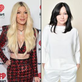 Tori Spelling Says 'Few People' Can Make Her Laugh Like Shannen Doherty