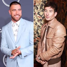 Travis Kelce Met Barry Keoghan Backstage at Justin Timberlake L.A. Show