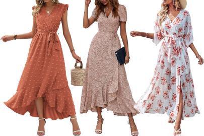 8 Spring Wrap Dresses All on Sale – Up to 47% Off
