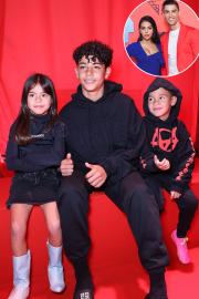 Cristiano Ronaldo and His Kids Cheer on Georgina Rodriguez at Fashion Week