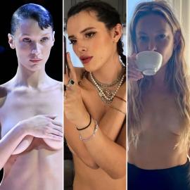 Take It Off! These Stars Love Going Topless: See Photos of Daring Moments