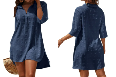 Relax Outside the Water This This Super Chic Swimsuit Coverup