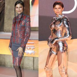 Zendaya’s ‘Dune 2’ Premiere Looks: Metallic Suit and More [Photos]