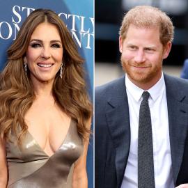 Elizabeth Hurley Weighs In on Rumors She Took Prince Harry's Virginity