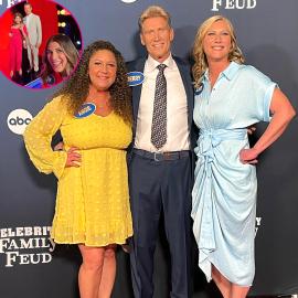 Gerry Turner Poses With His ‘Blended Family’ on ‘Celebrity Family Feud’