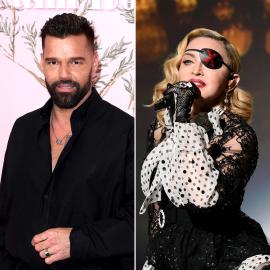 Fans Are Convinced Ricky Martin Got Aroused Onstage at Madonna Concert