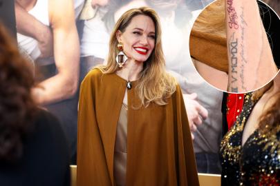Angelina Jolie Gets Special Tattoo in Honor of ‘The Outsiders’