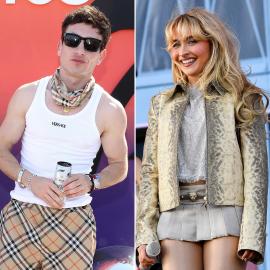 Barry Keoghan Adorably Films Girlfriend Sabrina Carpenter's Coachella Set