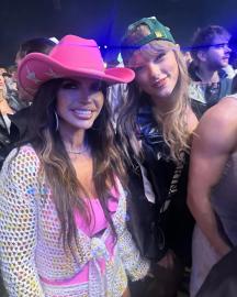 Taylor Swift and 'RHONJ' Star Teresa Giudice Meet in the Coachella Crowd