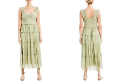 You’ll Be Frolicking in the Sun in This $51 Mesh Midi Dress