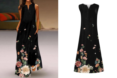 Don’t Miss Out on This Elegant Sleeveless Dress 