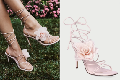 Tiptoe Through the Tulips With These Gorgeous Flower Stiletto Heels