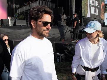 Bradley Cooper and Gigi Hadid Fly Under the Radar at BottleRock Festival