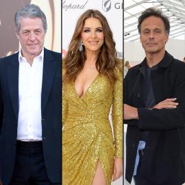 Elizabeth Hurley’s Exes Hugh Grant, Arun Nayar Support Her at Premiere