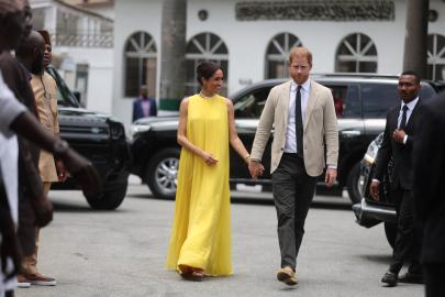 How Much Money Did Meghan Markle Spend on Nigeria Outfits? Photos