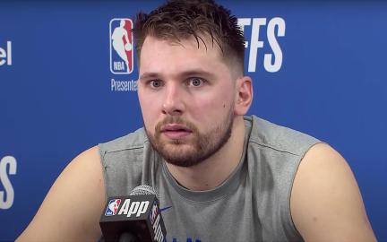 Luka Doncic’s Postgame Press Conference Was Interrupted by Sex Noises