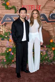 Simu Liu Comes to Jennifer Lopez's Rescue After Ben Affleck Question