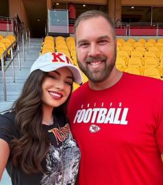 Chiefs Star Mitch Schwartz’s Wife Slams Harrison Butker’s Grad Speech