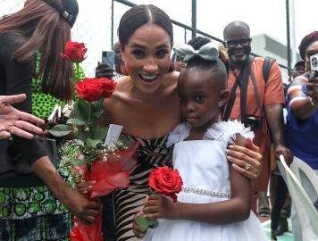 Meghan Markle Says She Saw Herself in Young Girls She Visited in Nigeria