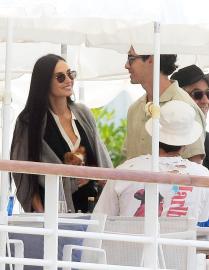 Demi Moore and Joe Jonas Were All Smiles in Cannes — But They Aren't Dating