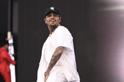 Chris Brown Rescued by Ladder After Getting Stuck in Air During Concert