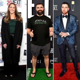 Kylie Kelce Compares Jason and Travis: Their Core Values Are ‘Very Similar’