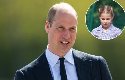 Prince William Gives School Update on Princess Charlotte — And It's So Relatable