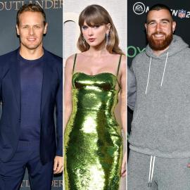 Sam Heughan Jokes He Wants to Steal Taylor Swift From Travis Kelce