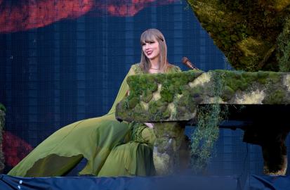 Taylor Swift Reacts to Couple Getting Engaged at Her Eras Tour Show